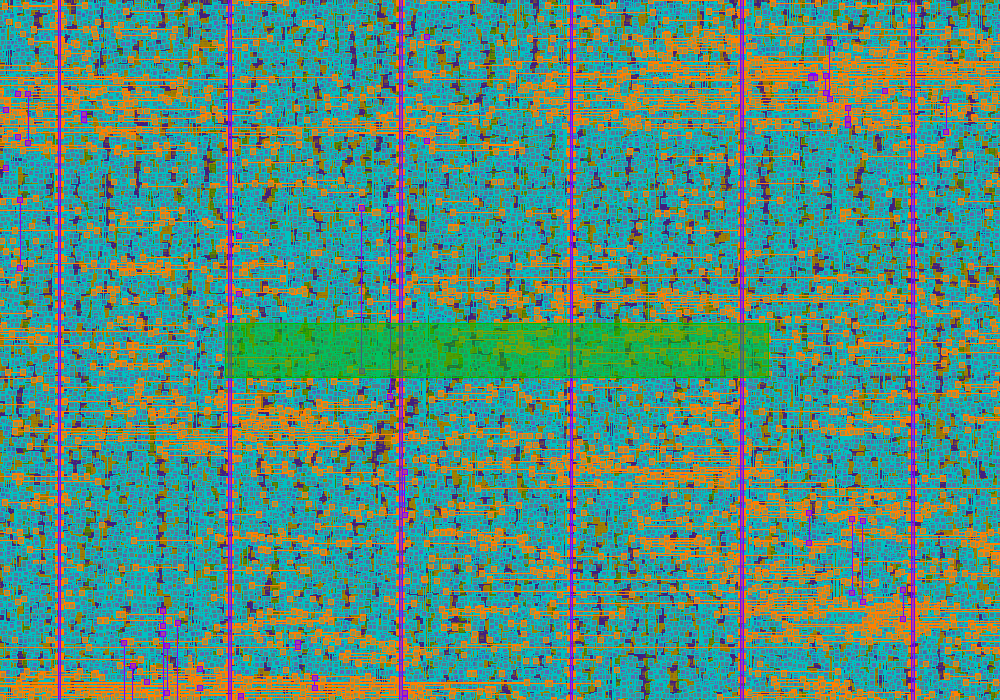 DFFRAM macro rendered by xcs